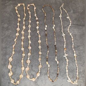 Luau shell necklaces from Maui, Hawaii.